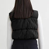 Cropped Women's Puffer Vest – Lightweight & Stylish Sleeveless Puffer Jacket