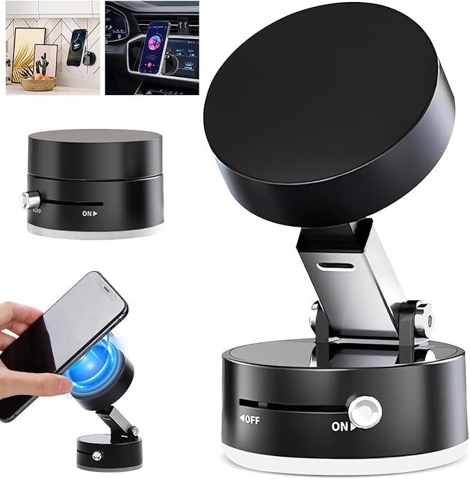 360° Magnetic Car Mount Phone Holder for iPhone & Samsung