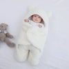 Adorable Teddy Bear Newborn Swaddle Wrap – Soft Fleece Swaddle Blankets for Infants