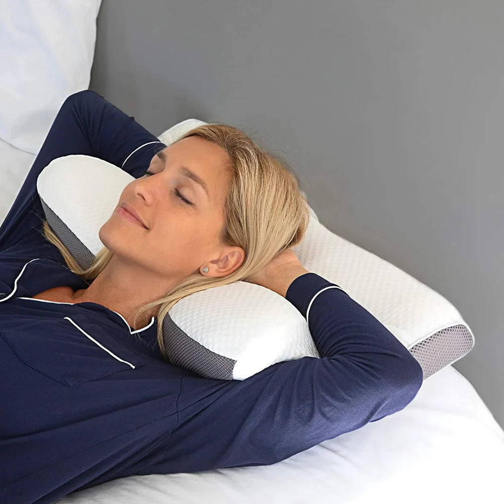 Cervical Support Pillow - Memory Foam Pillow for Neck Pain