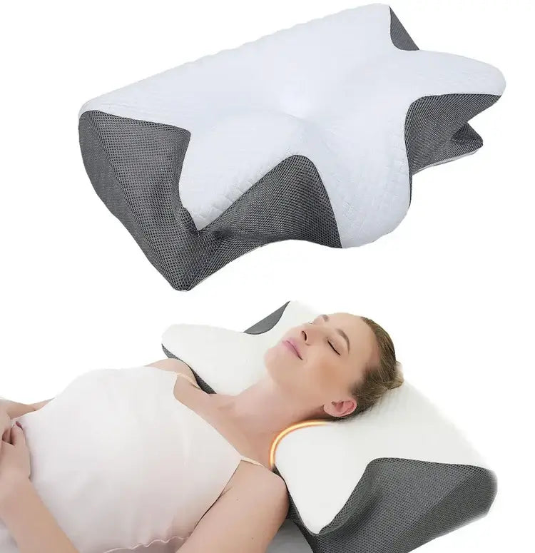 Cervical Support Pillow - Memory Foam Pillow for Neck Pain