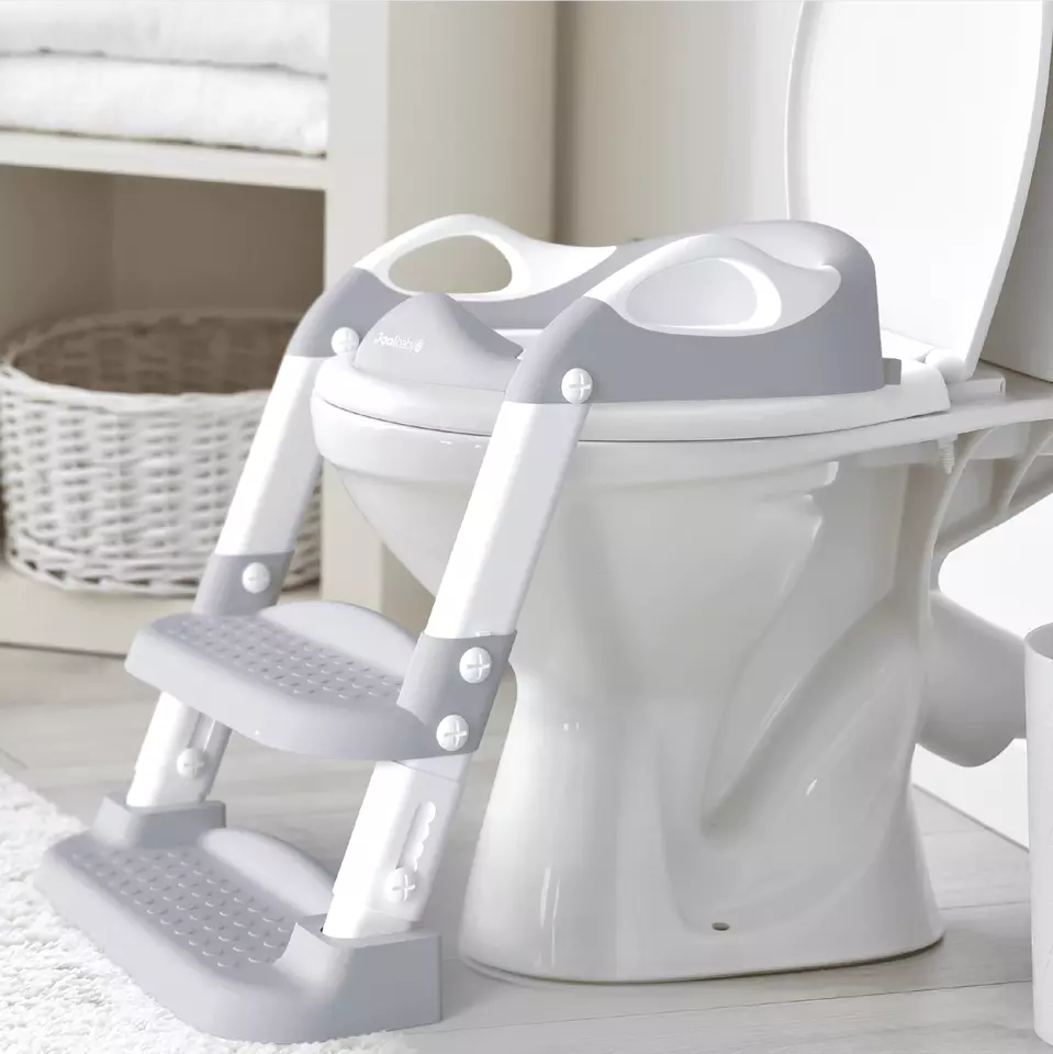 Potty Training Ladder & Toilet Training Seat - Adjustable & Compact