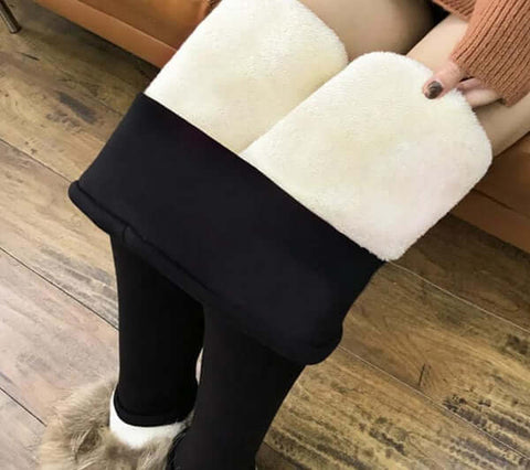 Women's Leggings Plus Size Fleece Lined Warm Winter Thermal One Size XL,XXL,XXXL  | eBay